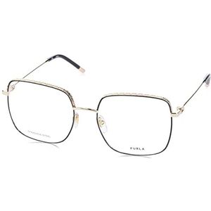 Furla Vfu638 zonnebril voor dames, Roségoud met semi-mat zwarte onderdelen