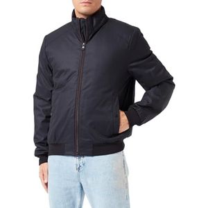 Geox M VINCIT BOMBER FLAN Herenjas, ASPHALT/ZWART