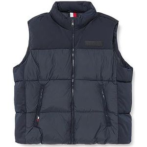 Tommy Hilfiger New York vest Geweven jassen voor heren, Desert Sky