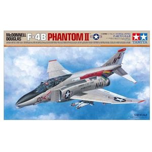1:48 Tamiya 61121 McDonnell Douglas F-4B Phantom II Plane Plastic Modelbouwpakket