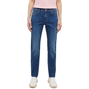 MUSTANG Crosby Relaxed Slim Jeans voor dames, Medium Blauw