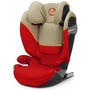 CYBEX Gold S-Fix Autostoel, geschikt voor auto's met of zonder Isofix, groep 2/3 (15-36 kg), van 3 jaar tot ca. 12 jaar, Autumn Gold
