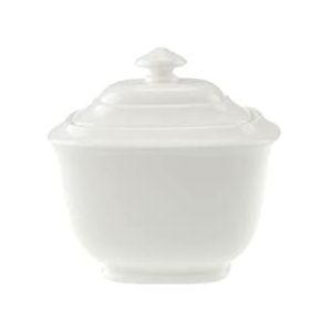 Villeroy & Boch Royal Sucrier, premium porselein, wit