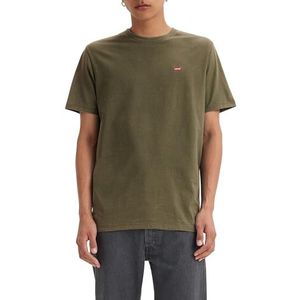 Levi's Ss Original Housemark Tee T-shirt voor heren, Olijfnacht