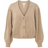 Object Objeve Nonsia Cardigan voor dames, L/S, Inzetten/details: gemengd