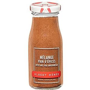 Albert Ménès Zelfgemaakte kruidenbroodmix – exclusief recept – mix voor gingerbread – kerstkruiden – traditioneel Elzasser recept – verpakt in Frankrijk – 70 g ALBERT MÉNÈS