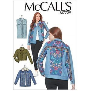 McCall's Patterns Naaipatroon voor jassen en vesten, meerkleurig, 17 x 0,5 x 0,07 cm