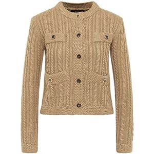 Sookie Cardigan voor dames, Kameel.