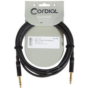 CORDIAL CABLES 3 m stereo jack audiokabel Essentiële Jack Audio Kabels