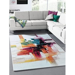 Mia's Teppiche 10-6-27-18|2 Modern tapijt Splash design multicolor Brush nieuwe originele verpakking Afmetingen: 80 x 150 cm