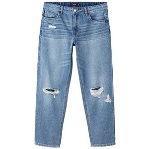 NAME IT Reg Pant Noos Nlmtizza DNM meisjesbroek, denim, middenblauw