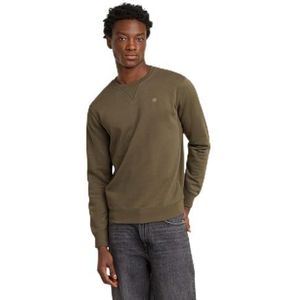 G-Star RAW Sweat-shirt de qualité supérieure, Marron (Turf D16917-c235-273), XXL