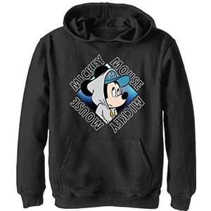 Disney Mickey hoodie voor jongens, zwart.