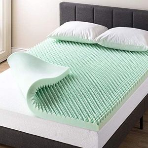 Best Price Mattress Matrastopper van traagschuim, 7,6 cm, voor klein bed