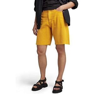 G-STAR RAW Shorts Type 89 Bermuda Short pour Femme, Jaune (Dull Yellow Gd D21434-d300-d849), 27W