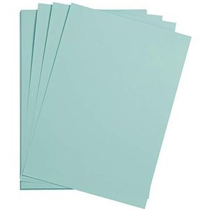 Clairefontaine 975369C Maya-papier, 25 vellen, glad tekenpapier, groen turquoise – A3, 29,7 x 42 cm, 185 g, ideaal voor tekenen en creatieve activiteiten
