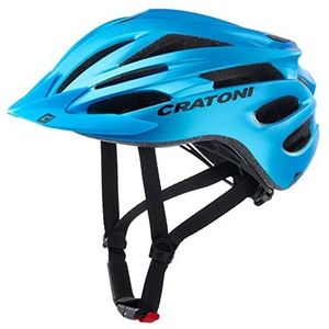 Cratoni Pacer+ fietshelm, mat blauw, L-XL