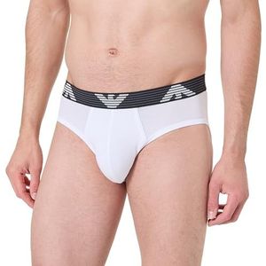 EMPORIO ARMANI Slip Texturé Logo Homme Blanc XXL, blanc, XXL
