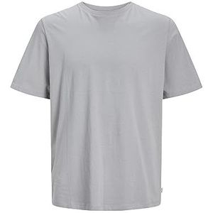 JACK & JONES Heren T-shirt van biologisch katoen, Ultimate Grey