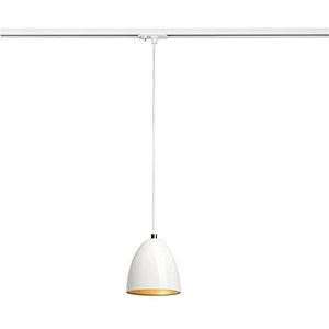 PARA CONE 14 hanglamp, rond, wit/goud, GU10, adapt. 1 stuk inclusief