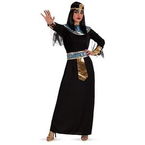 Carnival Toys Egyptisch koningin kostuum voor dames (eenheidsmaat: S/M) in zak met haak.