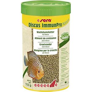 sera Discus ImmunPro Nature groeivoer voor probiotische discus, 250 ml (112 g)