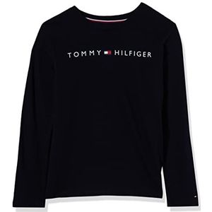 Tommy Hilfiger L s pyjama voor jongens met geschenkverpakking, Woestijnhemel/feestelijke decoratie