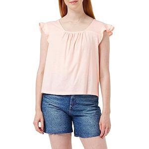 United Colors of Benetton T-Shirt Femme, Rose pastel 26p, L