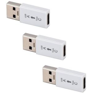 FANTON 82870-B3 Adaptateur USB 2.0 A prise USB-A prise USB-C - Set de 3 pièces