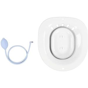 Opvouwbare toiletbadkuip met spoeling ter vermindering van pijn en morsen - Voor postpartum (grijs)