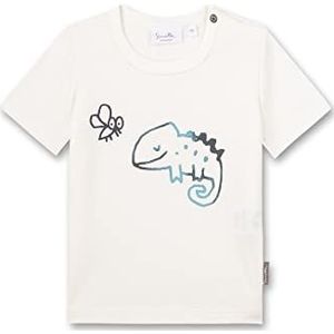 Sanetta 115715 T-shirt voor babyjongens, Ivoor