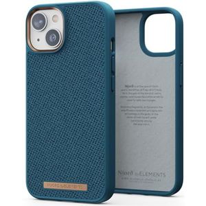 Njord Collections Beschermhoes voor iPhone 14 Plus - Mobiele telefoonhoes van hoogwaardige stof - Gerecycled materiaal/duurzaam - Bescherming tegen vallen van 2 meter - Geschikt voor Magsafe /