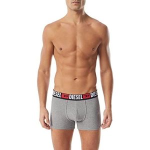 Diesel UMBX-damienthreepack boxershorts voor heren, verpakking van 3 stuks, grijs, wit, zwart