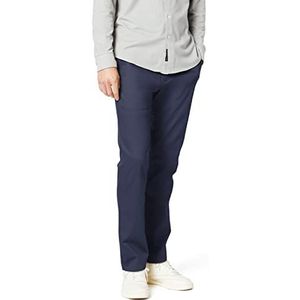 Dockers Signature slim fit kaki broek voor heren, casual broek voor heren, Navy Blauw