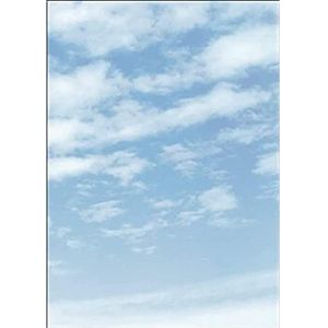 SIGEL Dp565 briefpapier, 21 x 29,7 cm, 90 g/m², wolken, blauw en wit, 100 vellen