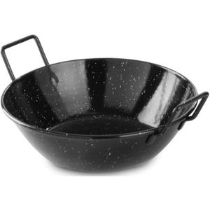 Hendi Paellaschaal 200 Mm Geemailleerd Plaatstaal - Diameter 20,5cm 622841