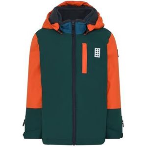 LEGO LWJESSE 701-JACKET Jas, Oranje, Normaal Kinderjas, Unisex, Oranje, One Size, Oranje