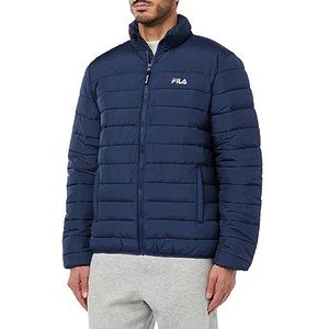 FILA Butzbach Lichte gevoerde jas voor heren, Nachtblauw.