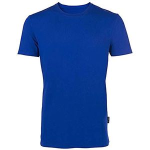 HRM Luxury Round M T-shirt voor heren, Royal Blauw