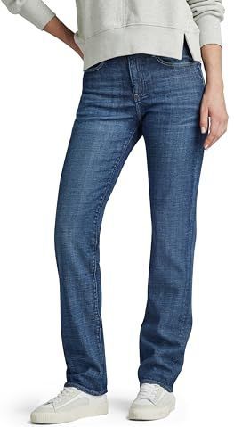 G-STAR RAW Rechte jeans Strace dames jeans, Blauw (Faded Blue Copen D23951-d441-g318)