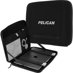 Pelican Ranger Series Laptophoes 40,6 cm met elastische draaggreep, veilige ritssluiting, waterdicht en robuust voor MacBook Pro 16, Air, iPad Pro, HP,
