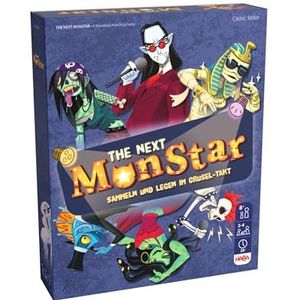 HABA The Next MonStar 2011823001 Strategisch verzamel- en legspel met griezelige soundtrack, vanaf 8 jaar, ideaal voor familie en vrienden