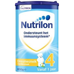 Nutrilon 4 Dreumesmelk vanille - flesvoeding voor dreumes vanaf 1 jaar - 800 gram