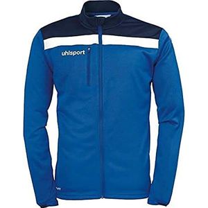 uhlsport Offense 23 Poly Jacket Voetbalkleding voor heren, hemelsblauw/marineblauw/wit