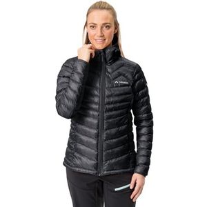 VAUDE Batura dames isolatiejas met capuchon, zwart.