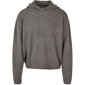 Urban Classics Oversized dikke hoodie sweatshirt met capuchon voor heren, grijs.