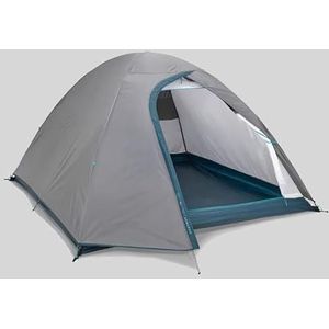 Decathlon Quechua MH100 Familie campingtent, waterdicht, voor 3 personen, gebroken wit