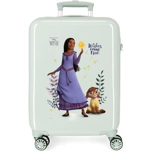 Disney Frozen & Wish koffers en toilettas voor kinderen, verschillende maten, munt, nude, magie, ABS, mint (mint), Koffer