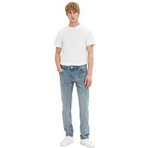 TOM TAILOR Marvin rechte jeans Marvin rechte jeans voor heren Mannen (1 stuk), 10160-Blauw Grijs Denim