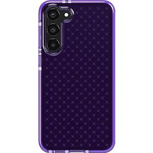 Tech21 Evo Check voor Samsung Galaxy S23 Plus - Digi Violet, stoot- en krasbestendig